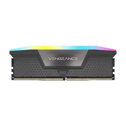 Corsair Vengeance RGB Grey 16GB 6000MHz CL38 DDR5 Desktop Memory CMH16GX5M1D6000Z38