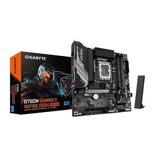 Gigabyte B760M Gaming X WiFi6E DDR4 GEN5 M-ATX Motherboard
