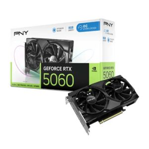 PNY Nvidia RTX 5060 OC 8GB GDDR7 Graphics Card VCG50608DFXPB1-O
