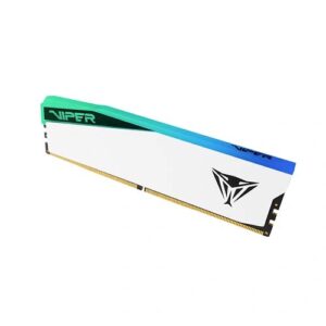 Patriot Viper Elite 5 RGB White 16GB 6000MHz CL30 DDR5 RAM PVER516G60C30W